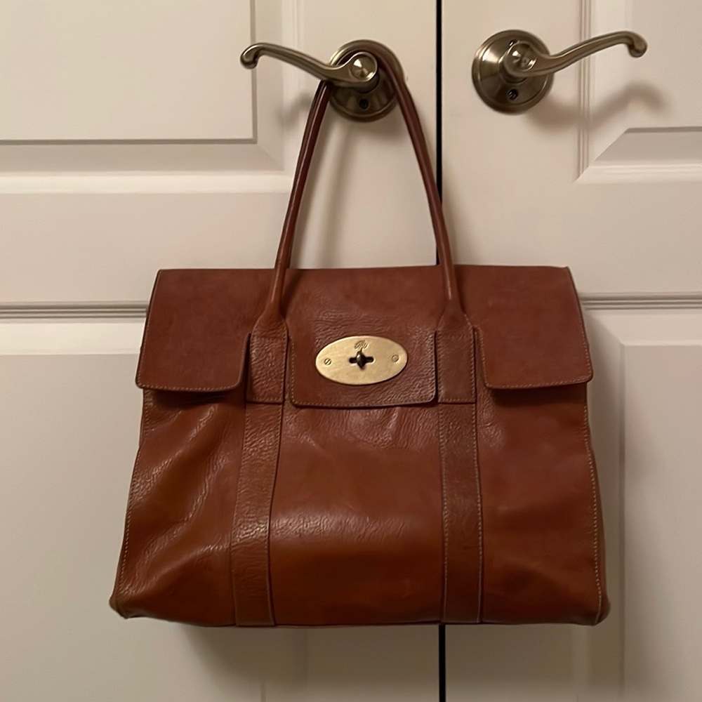 Mulberry Bayswater Leather Handbag